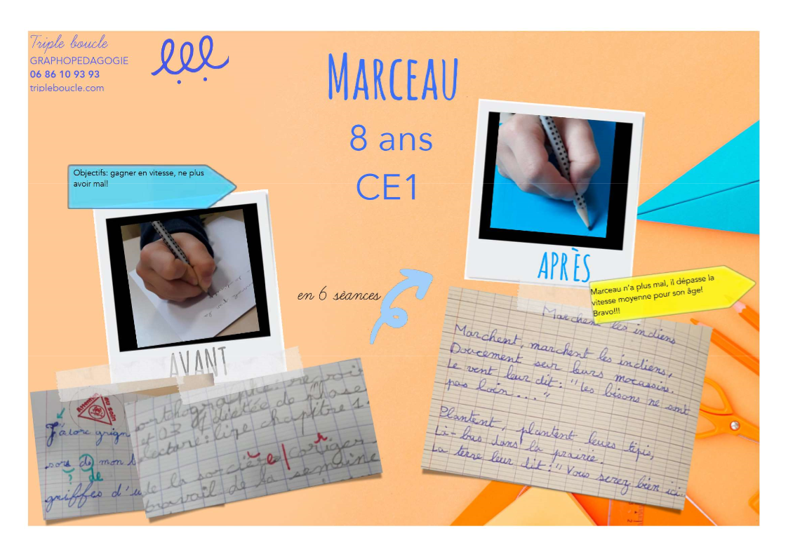 BRON

Elodie Gébleux Triple boucle cabinet de graphopédagogie remédiation de l’écriture pour enfants, adolescents, adultes dysgraphie excellents résultats rapides confiance plaisir d’écrire rééducation rapide diplôme Marceau